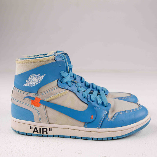 Jordan 1 Retro High Off-White University Blue -  Used - 4210