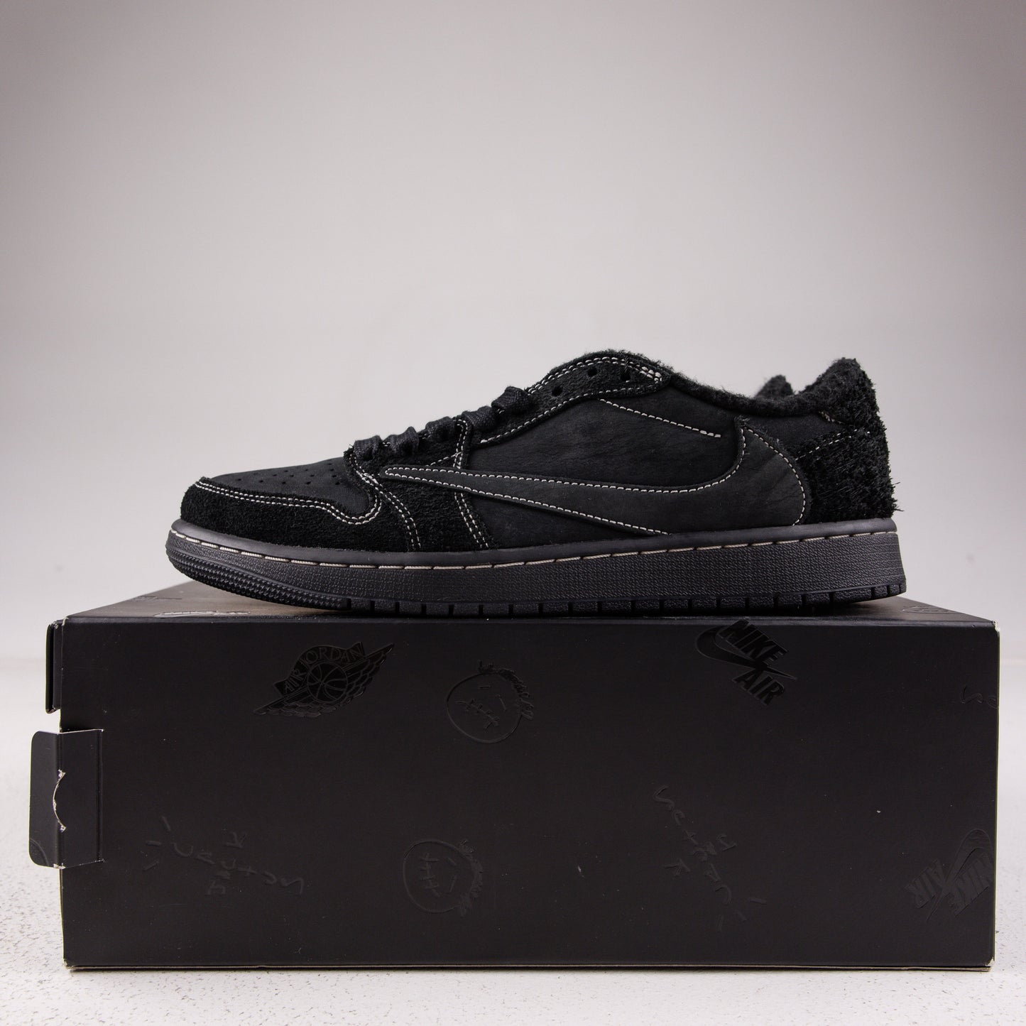 Jordan 1 Retro Low OG SP Travis Scott Black Phantom - Used - 1684