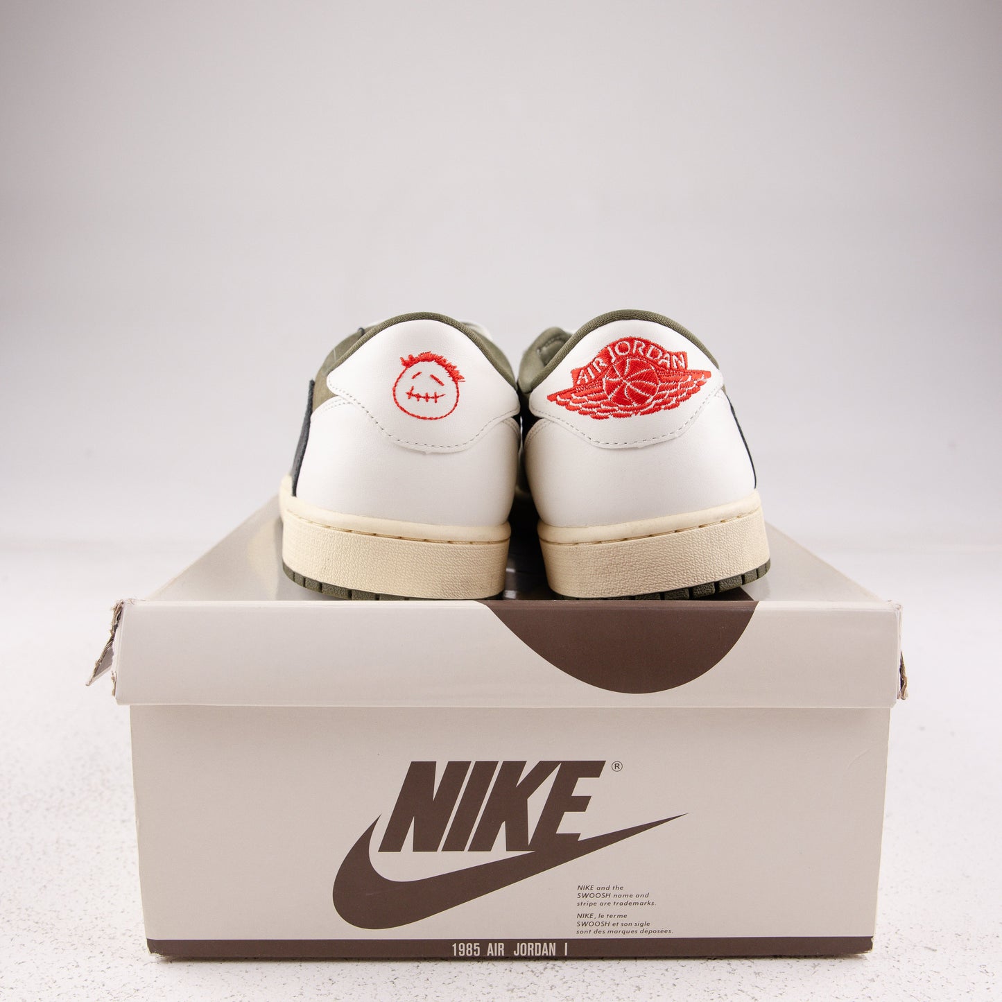 Jordan 1 Retro Low OG SP Travis Scott Medium Olive - Used - 1662