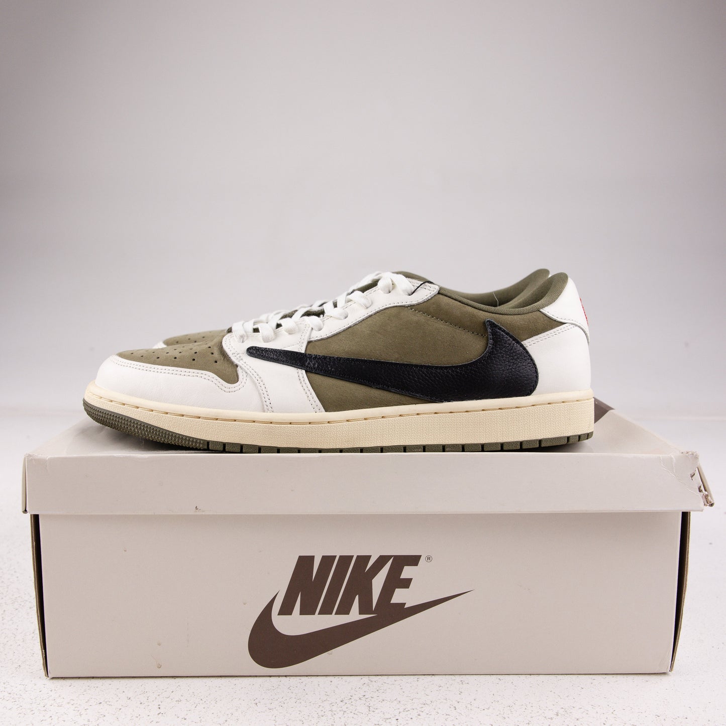 Jordan 1 Retro Low OG SP Travis Scott Medium Olive - Used - 1662