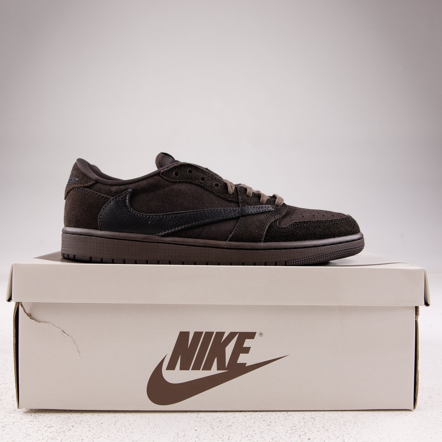 Jordan 1 Retro Low OG SP Travis Scott Velvet Brown - Used - 1705